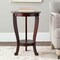 Safavieh Heather Pedestal Side Table - Dark Cherry AMH5711D - alternate 3